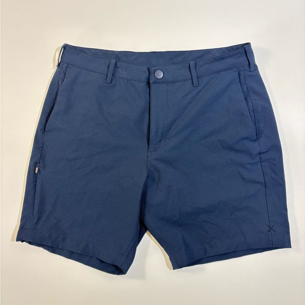 Cuts Clothing Men's Deep Blue Flat Front Shorts